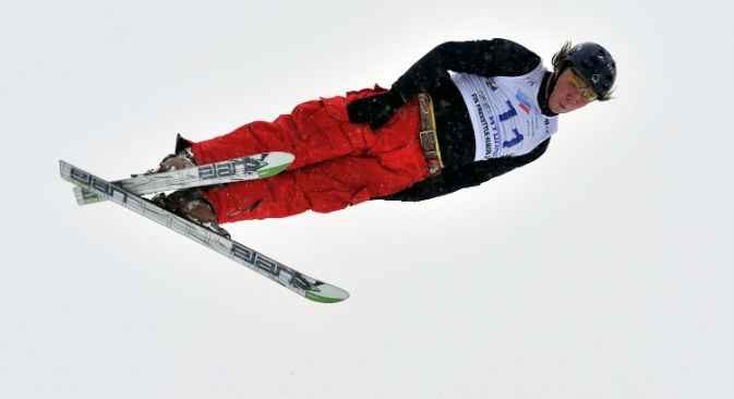 La Russia si sta facendo notare a livello mondiale nello sci acrobatico (Foto: Vladimir Pesnya / Ria Novosti)